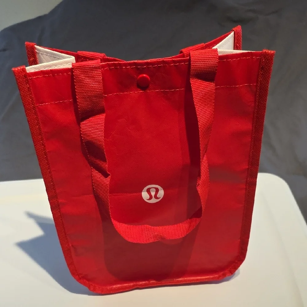 lululemon athletica Red Small Tote Bag